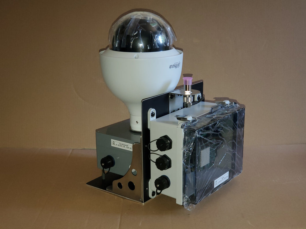 Portable Tracking  and Data Collection System with 4MP Luminys P54-4SA25 PTZ Camera, MSDAU and Accessories