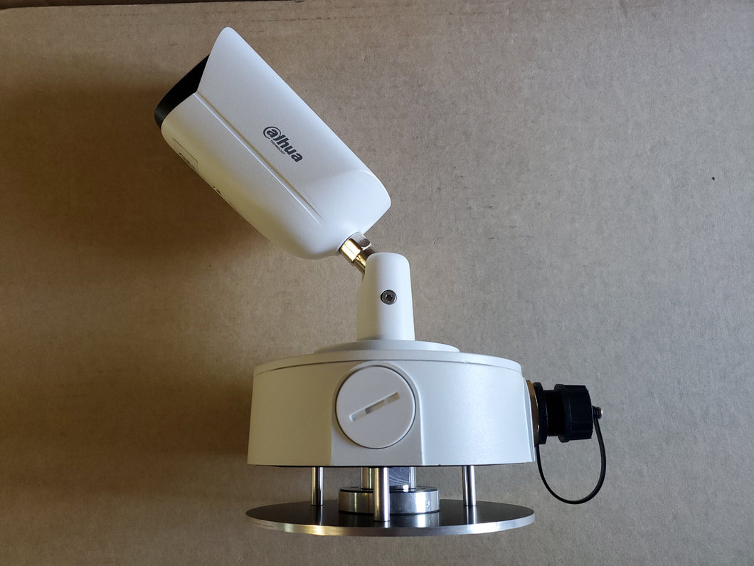 Fixed camera tripod mount assembly