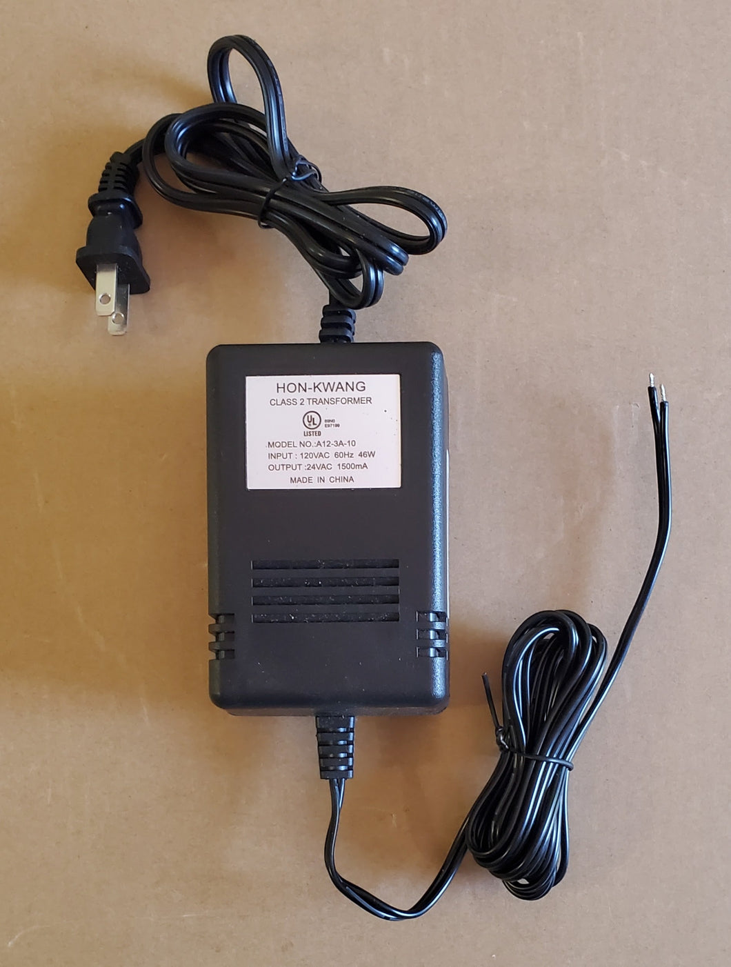 Camera Power Supply, 24VAC 1.5 A 